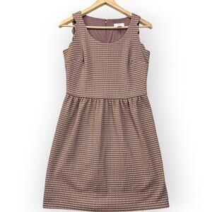 Loft Womens Mini Dress 4P Sleeveless Scalloped Schoolgirl Preppy Y2K Academia